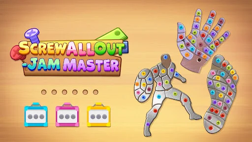 Gameplay screenshot 1 from Screw All Out - Jam Master - Puzzle game